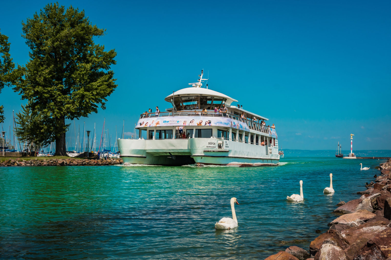Balaton - Fürdés, hajókázás, vizisportok